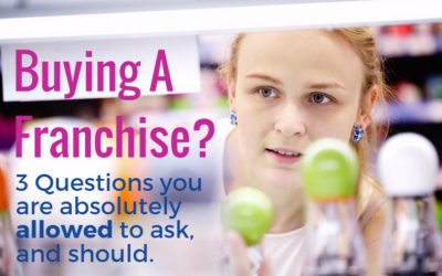 Buying A Franchise: The Good, The Less Than Good and This Is Not For You!