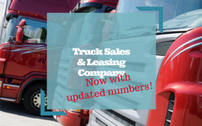 UPDATED: Truck Sales/Leasing Business For Sale Jacksonville FL