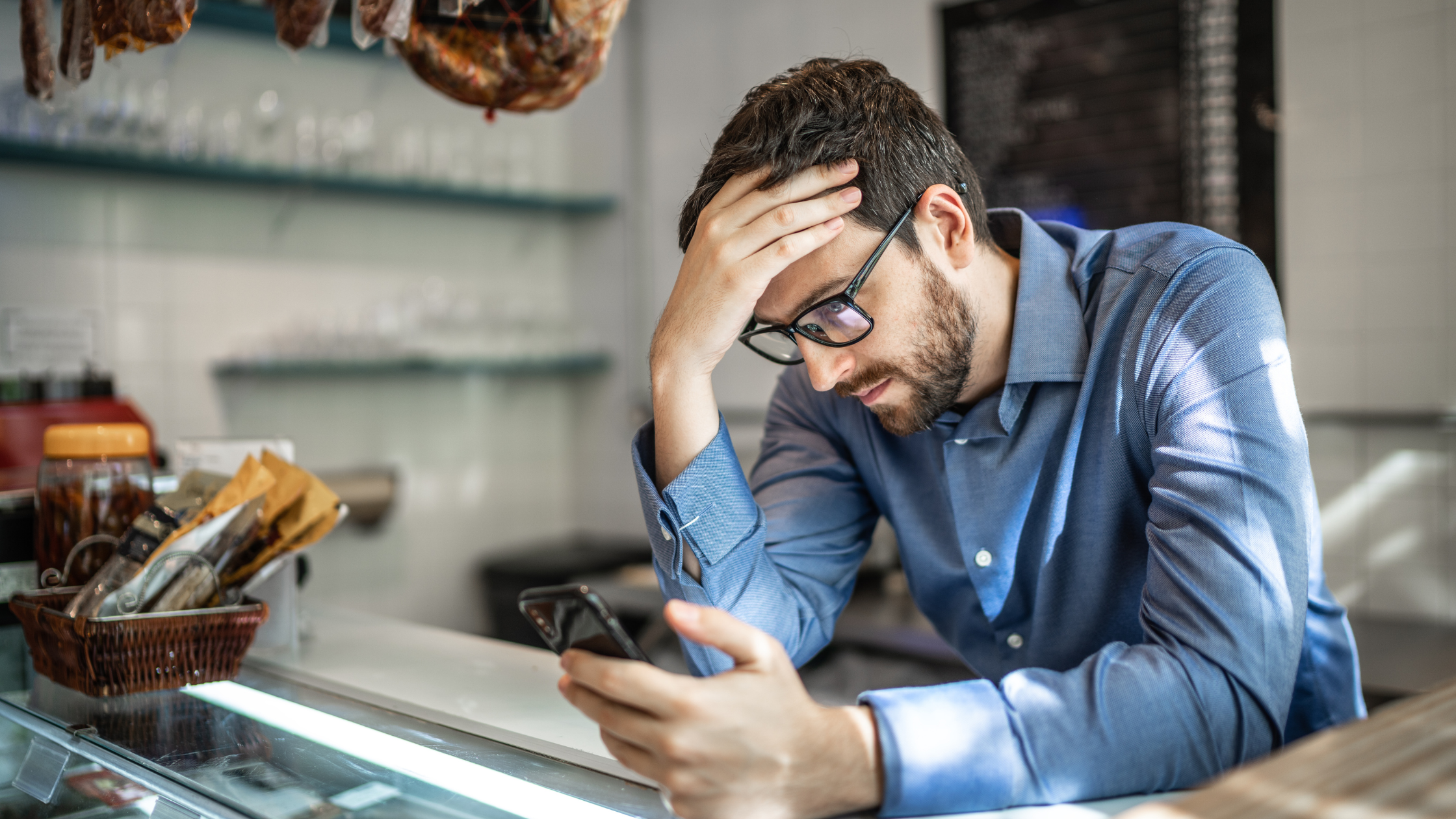 Frustrated business owner- The Overpricing Dilemma: The #1 Reason Why Businesses Fail to Sell and Why Buyers Shun Them